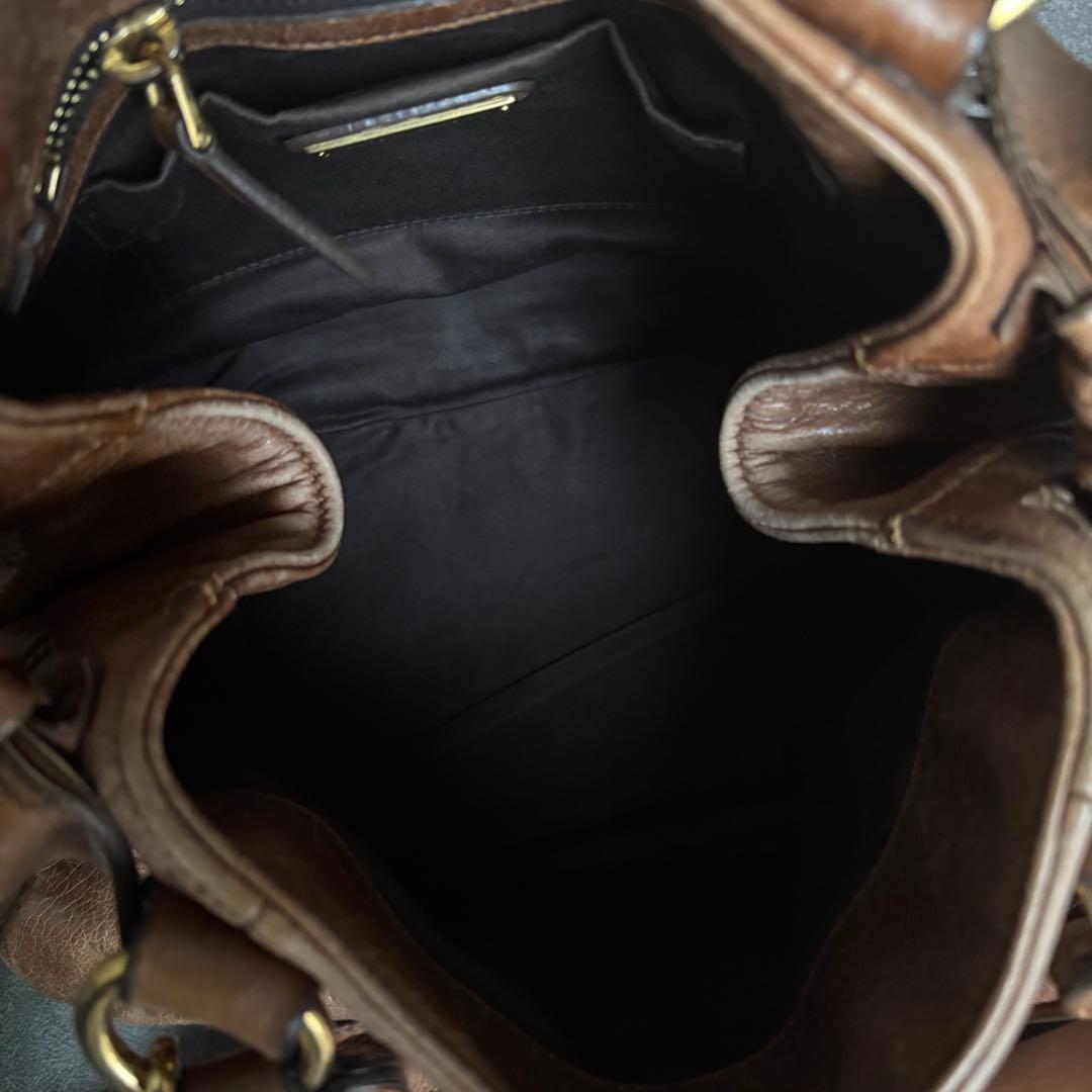 MIU MIU サイドリボン ハンド ショルダーバック 2WAY