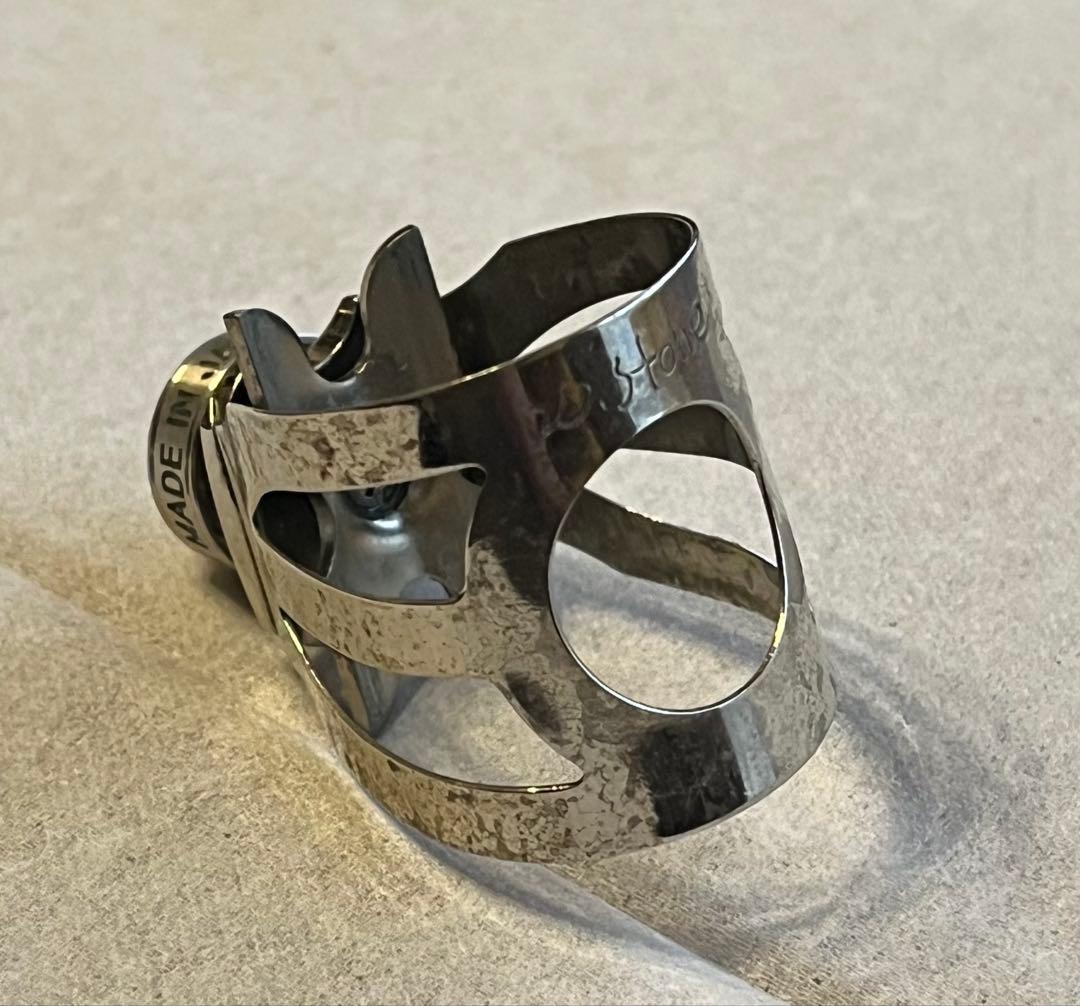 テナーサックス リガチャー【ウッドストーンCLASSIC】ニッケルシルバー #9