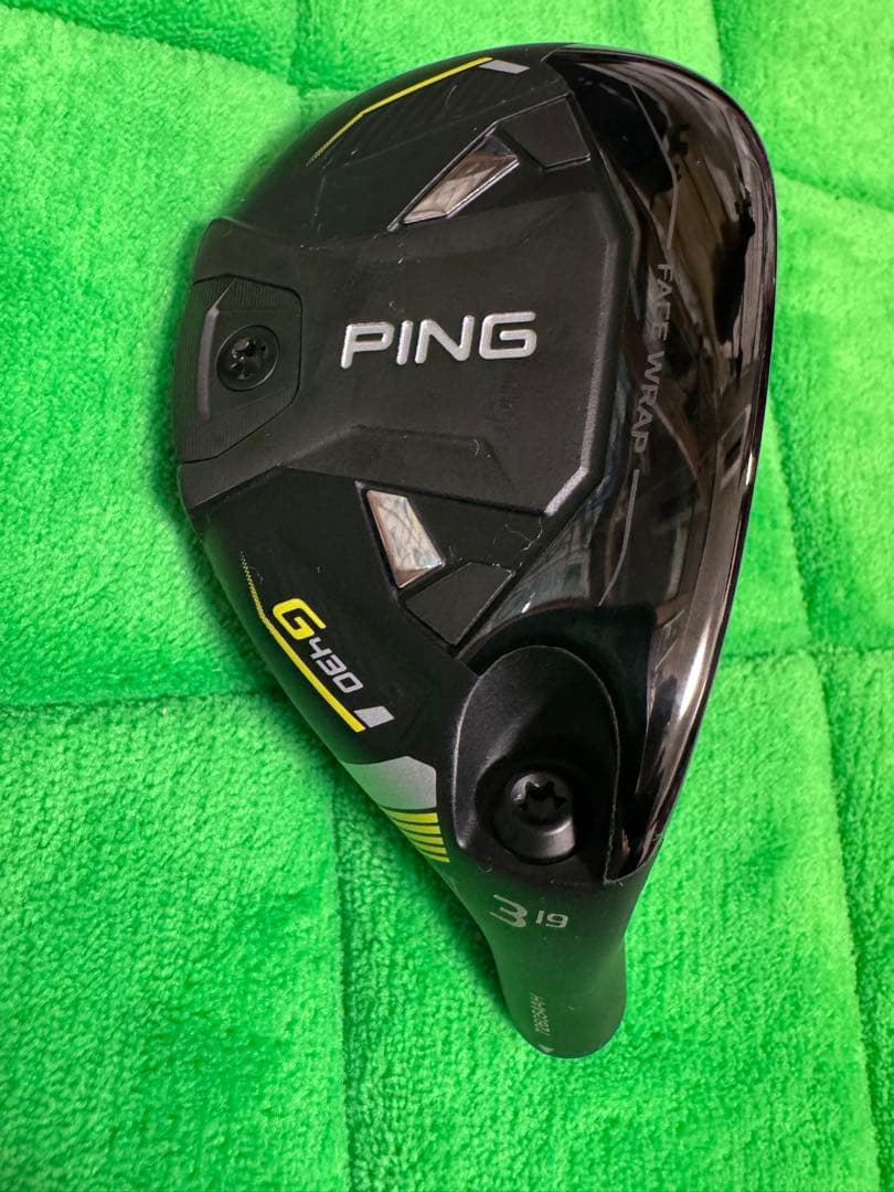 Ping ピンG430ハイブリッド3U 19° ヘッドのみ　純正カバー付き