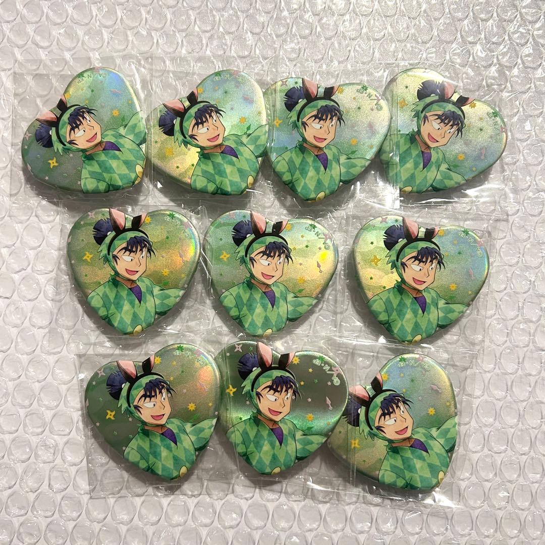 忍たま乱太郎　ナンジャタウン　食満留三郎　ハート缶バッジ