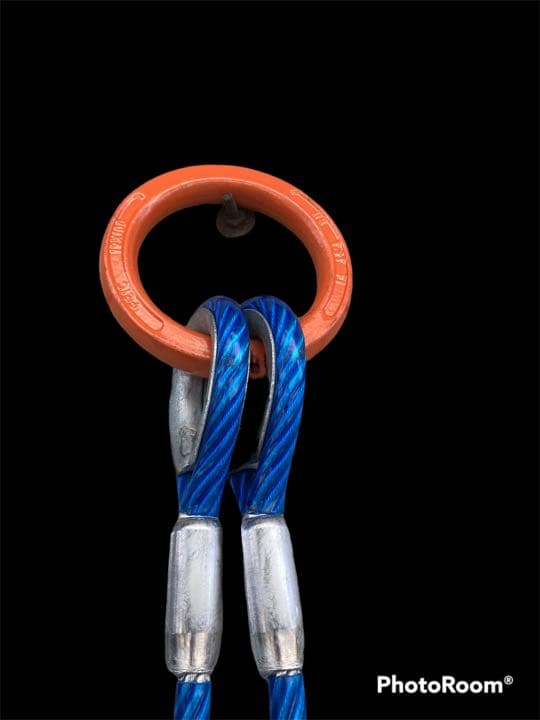 大特価❗️JIS品　2本吊　ワイヤースリング　新品未使用