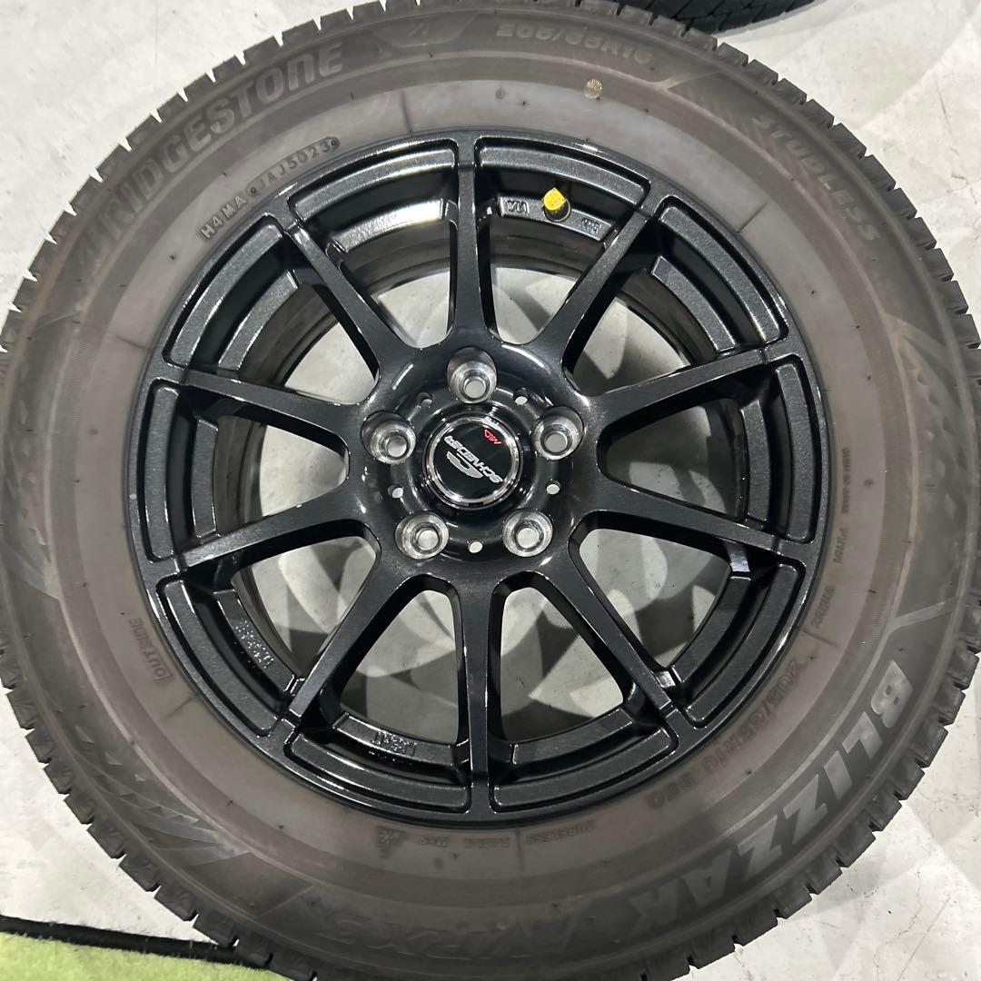 ブリザックVRX3、アルミホイールセット