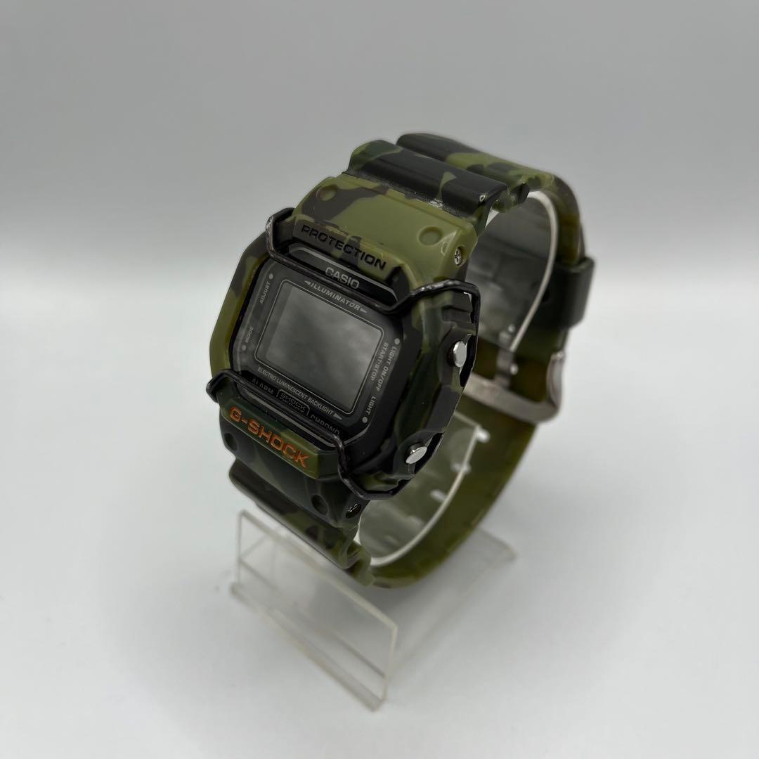 ★CASIO カシオ G-SHOCK DW-5600E 迷彩柄 電池交換済★