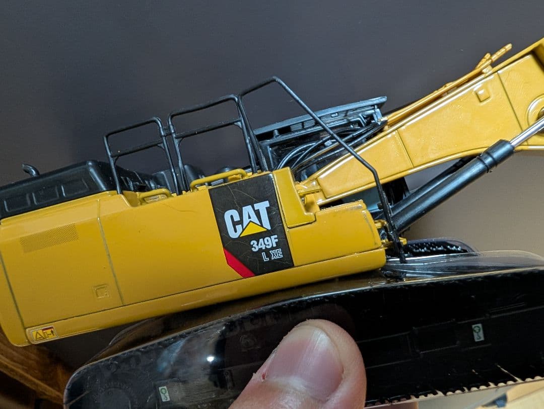 CAT 349FLXE 1/50 ダイキャストマスター　解体ロング仕様カスタム品