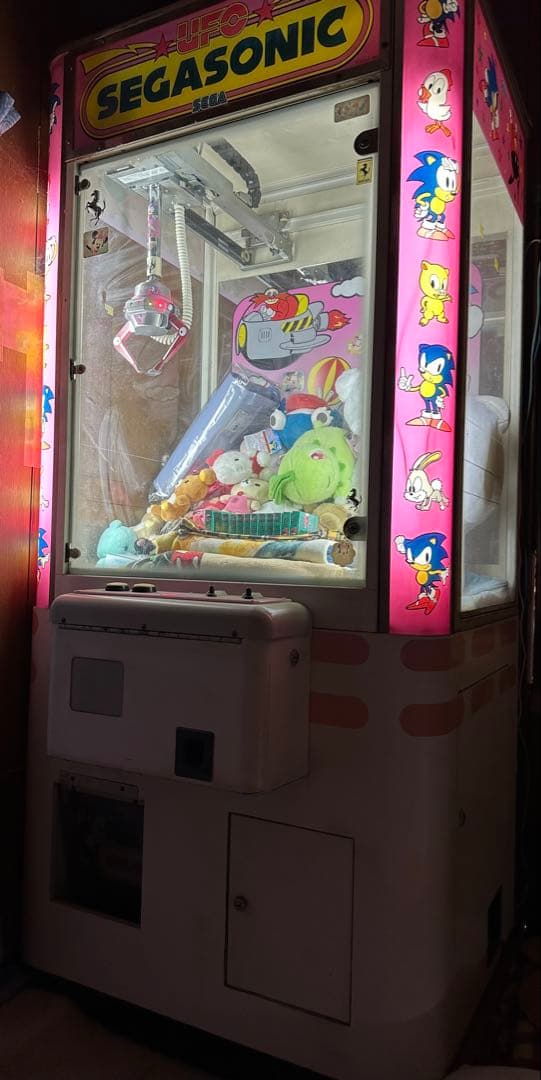 ※ゆう ※ SEGASONICクレーンゲーム ピンク/ホワイト