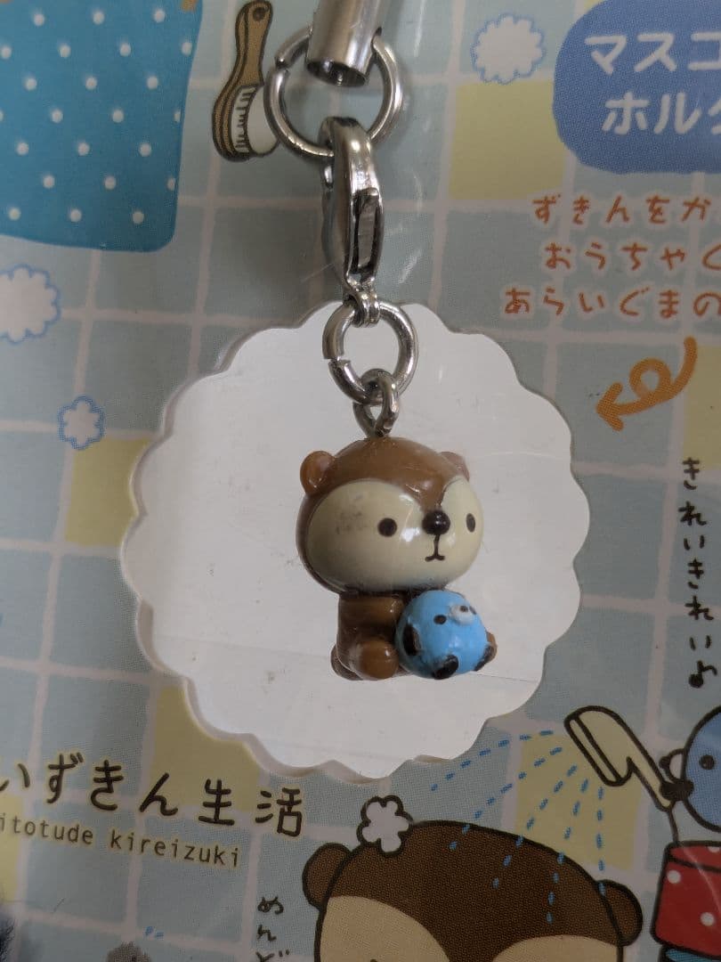 【希少】 きれいずきん生活 マスコットホルダー