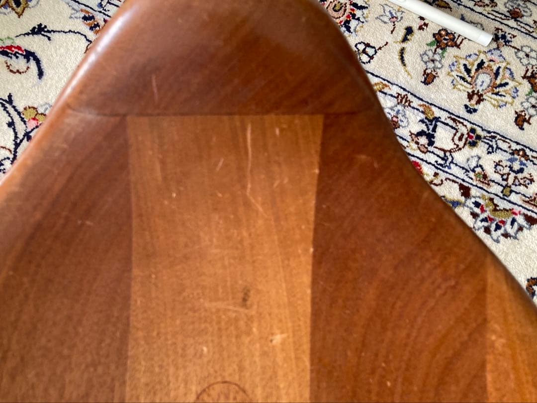 良工房　木製　一本足　椅子　イス　スツール　ウッドスツール　作家物