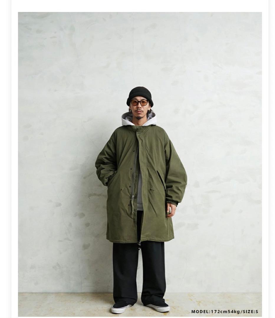 WM-65 モッズコート　復刻版オリーブ
