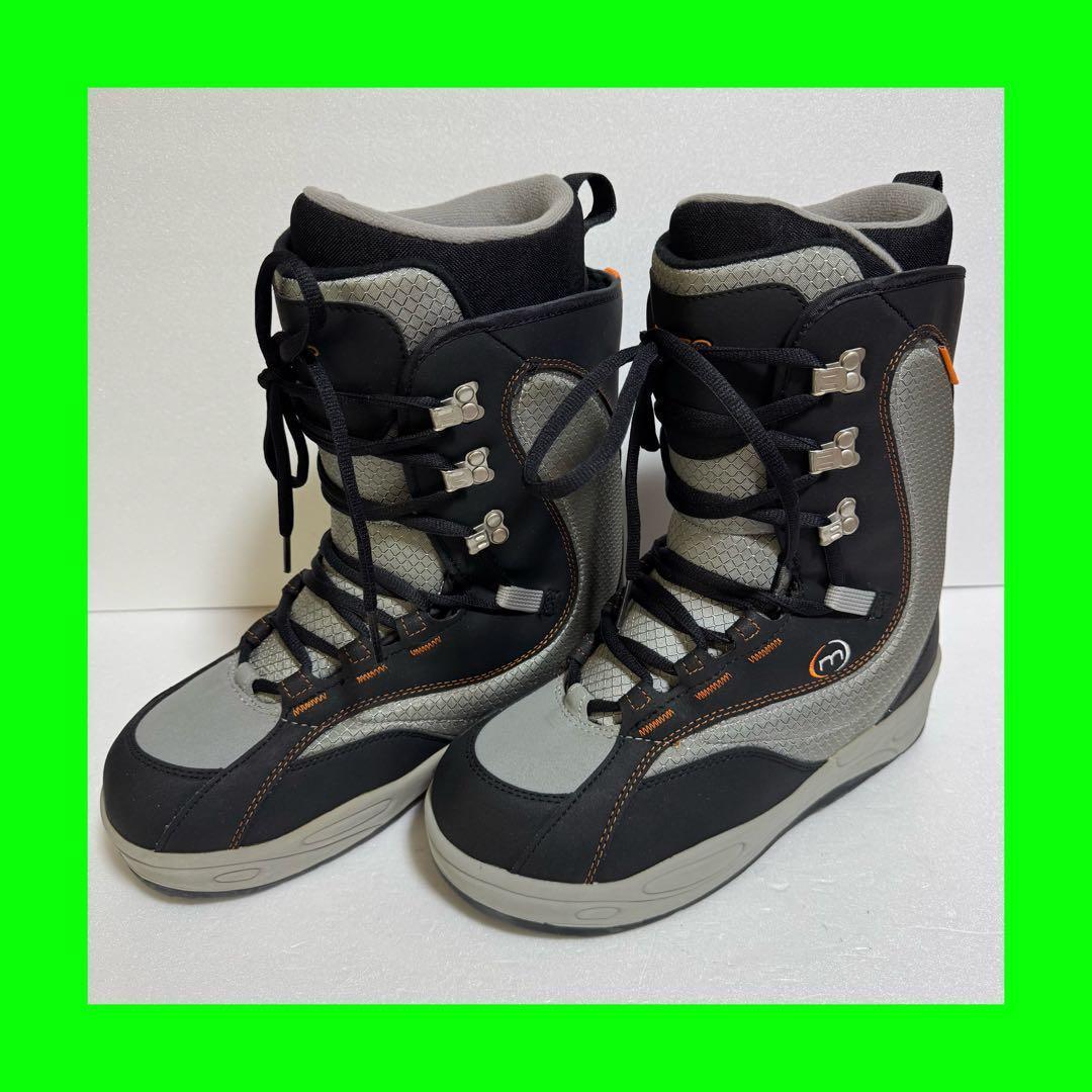 美品29cm スノーボードブーツ グレー/ブラック　初心者格安激安特価