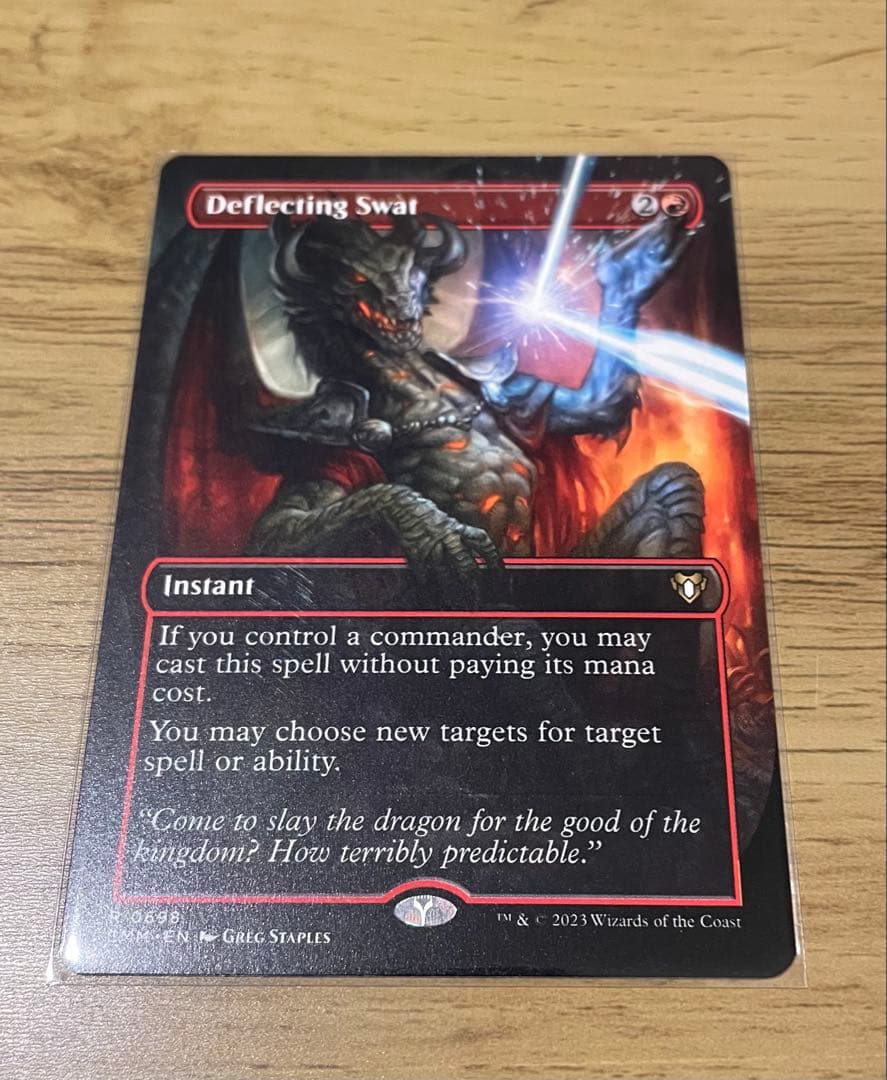 MTG 偏向はたき/Deflecting Swat ボーダーレス 英語