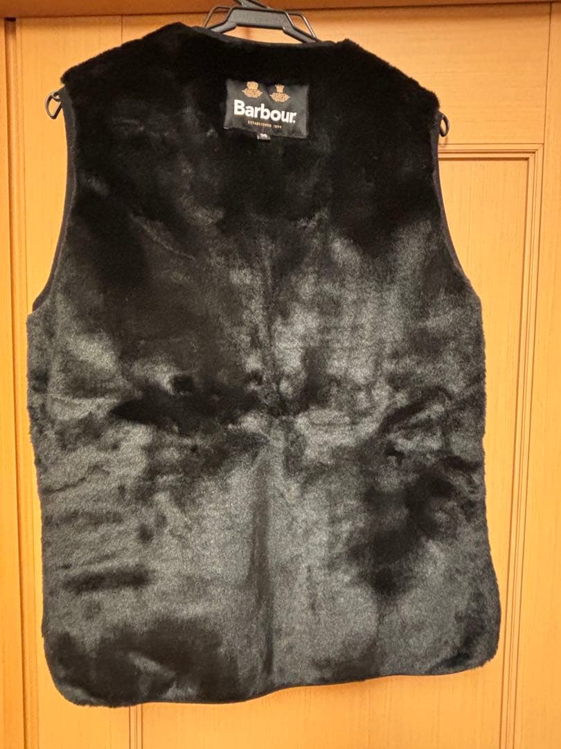 Barbour ファーベスト 36黒 S