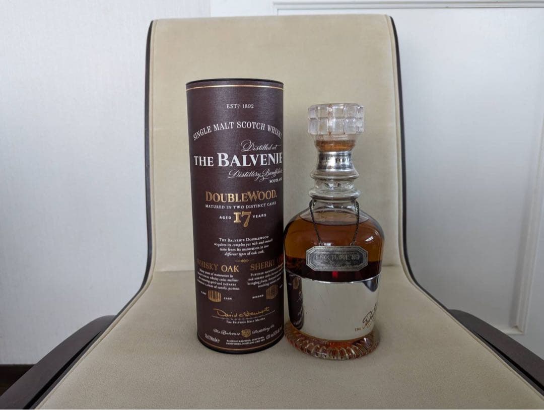 バルヴェニー17年（箱あり） フォーチュン80（箱なし）セット