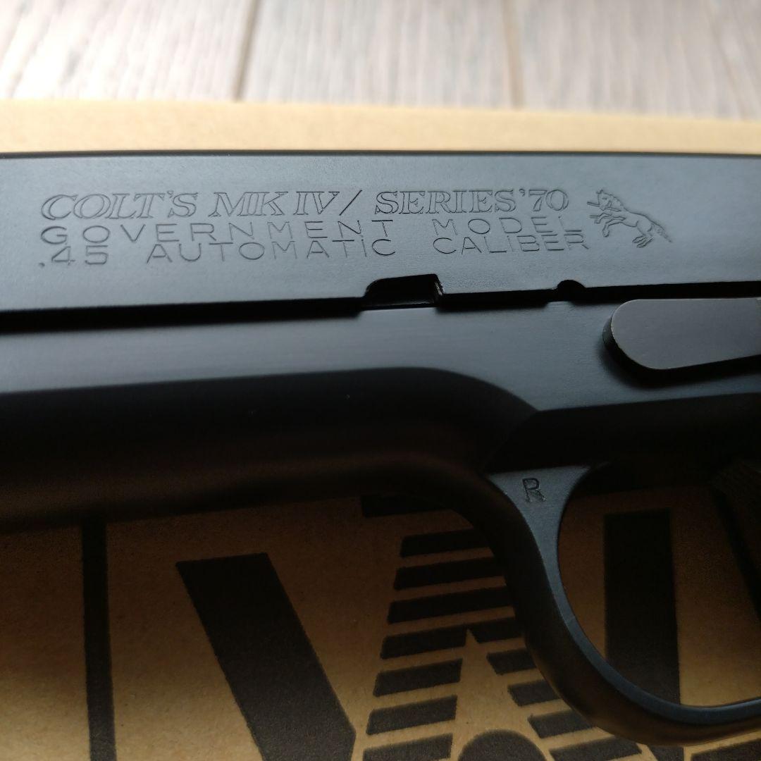 ウエスタンアームズ　コルト　シリーズ 70　ガンブラックver.