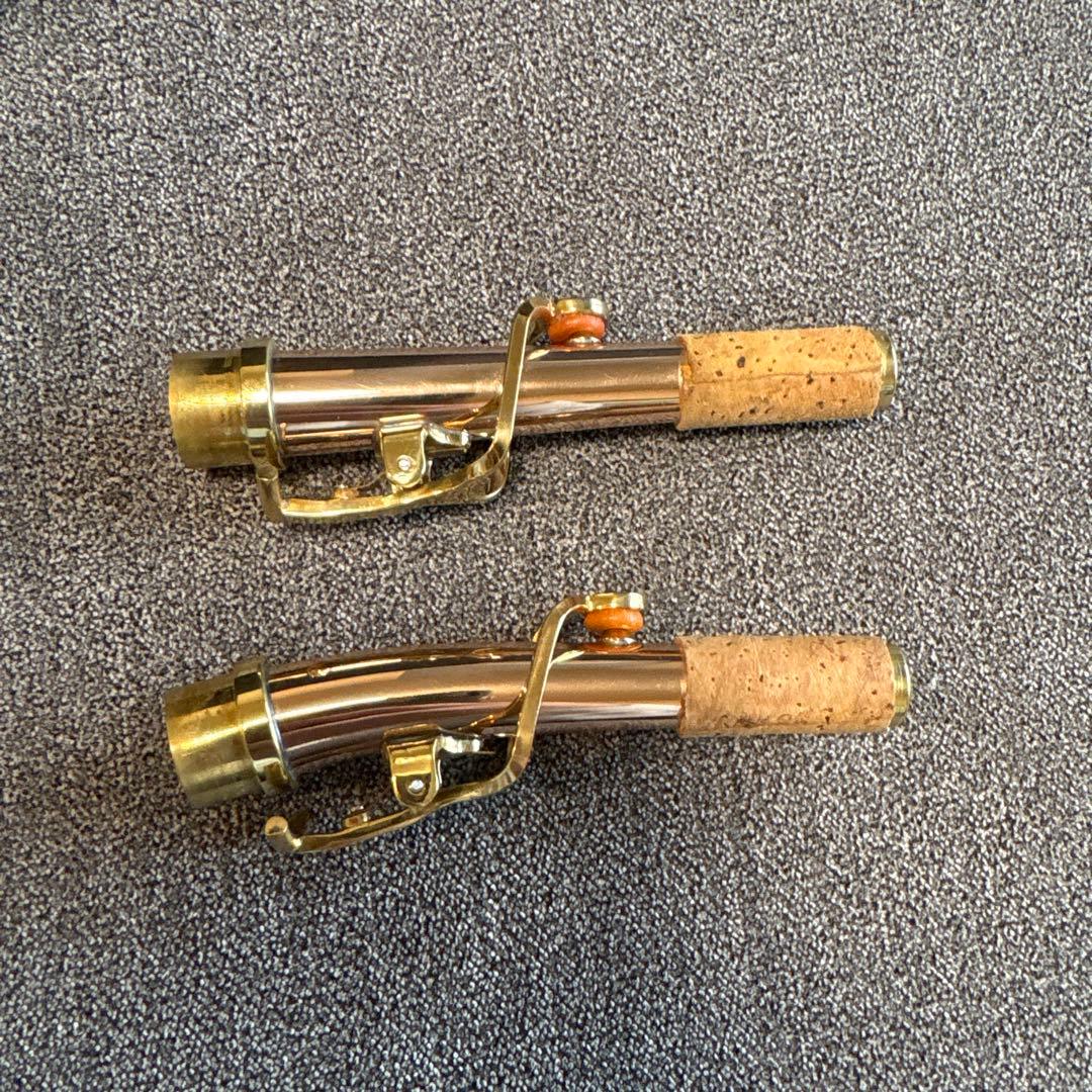 ソプラノサックス　ピンクゴールド