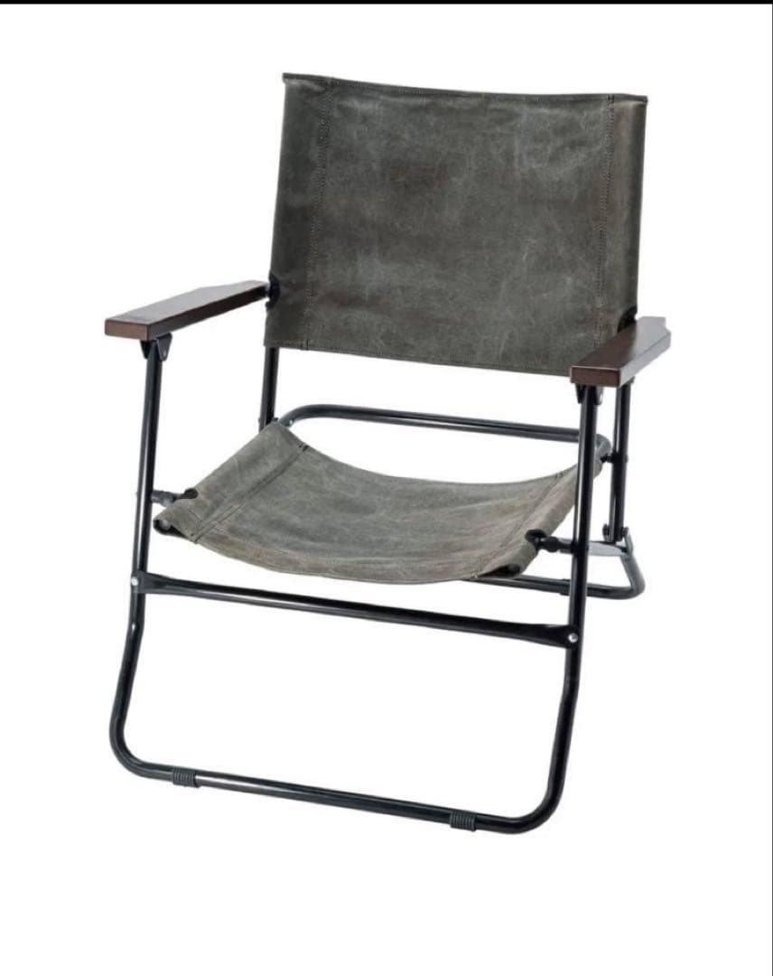 MIKAN ミカン ワックスドキャンバスローバーチェアーハイ