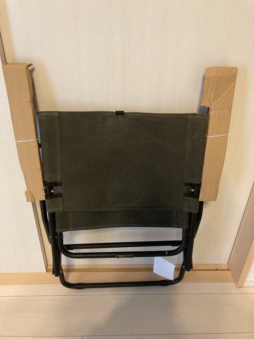 MIKAN ミカン ワックスドキャンバスローバーチェアーハイ