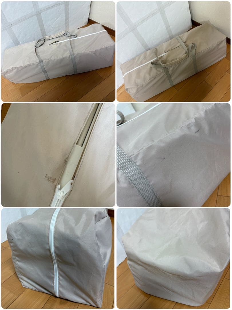 アップリカ　Aprica 折り畳み ベビーベッド ココネル ブラウン