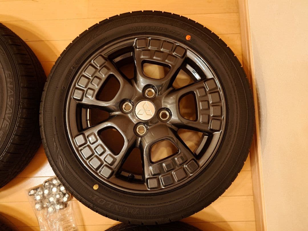 新型デリカミニ 純正15インチホイール&タイヤ4本セット