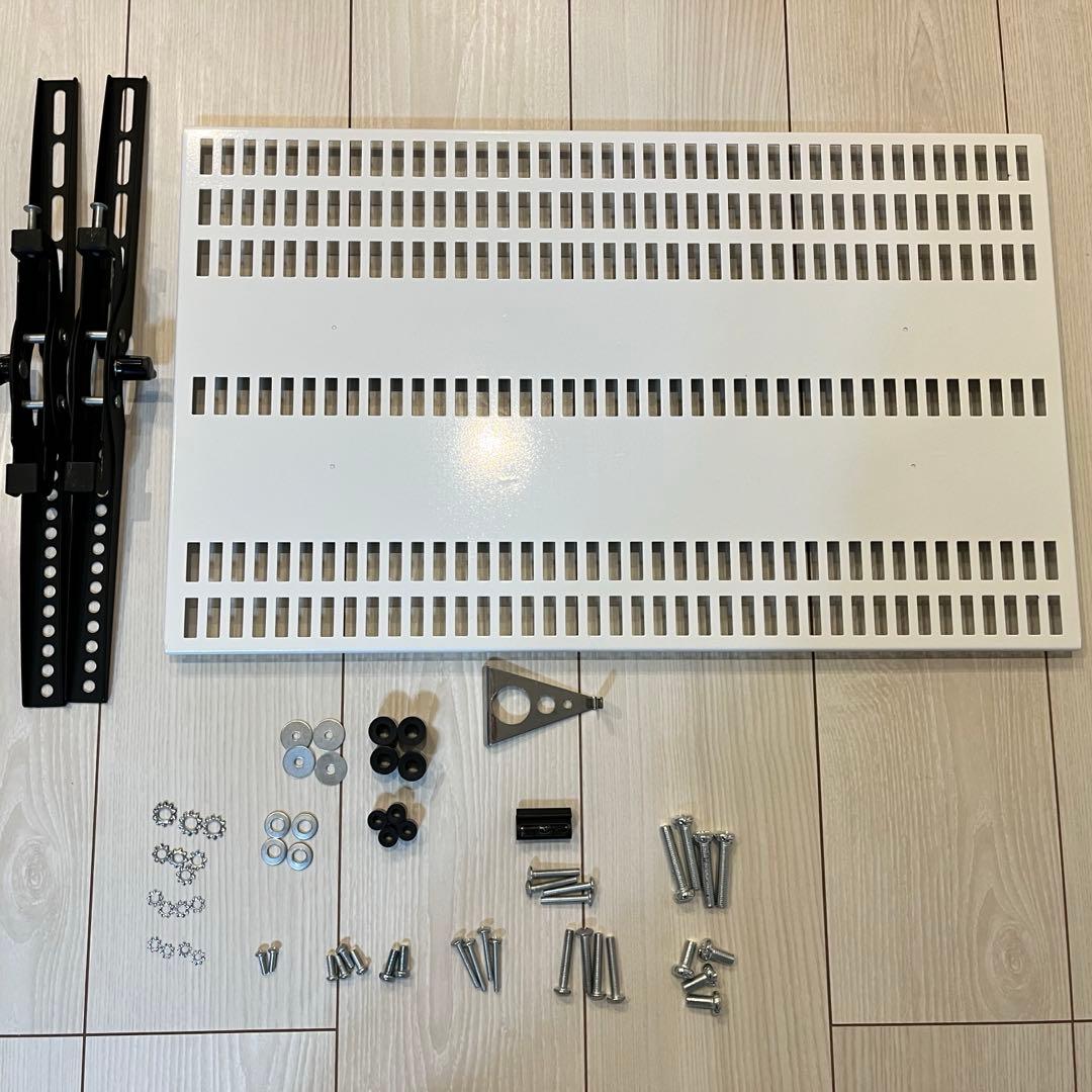 壁美人 Mサイズ 37～47型テレビ用 TV壁掛け TVセッター ホワイト