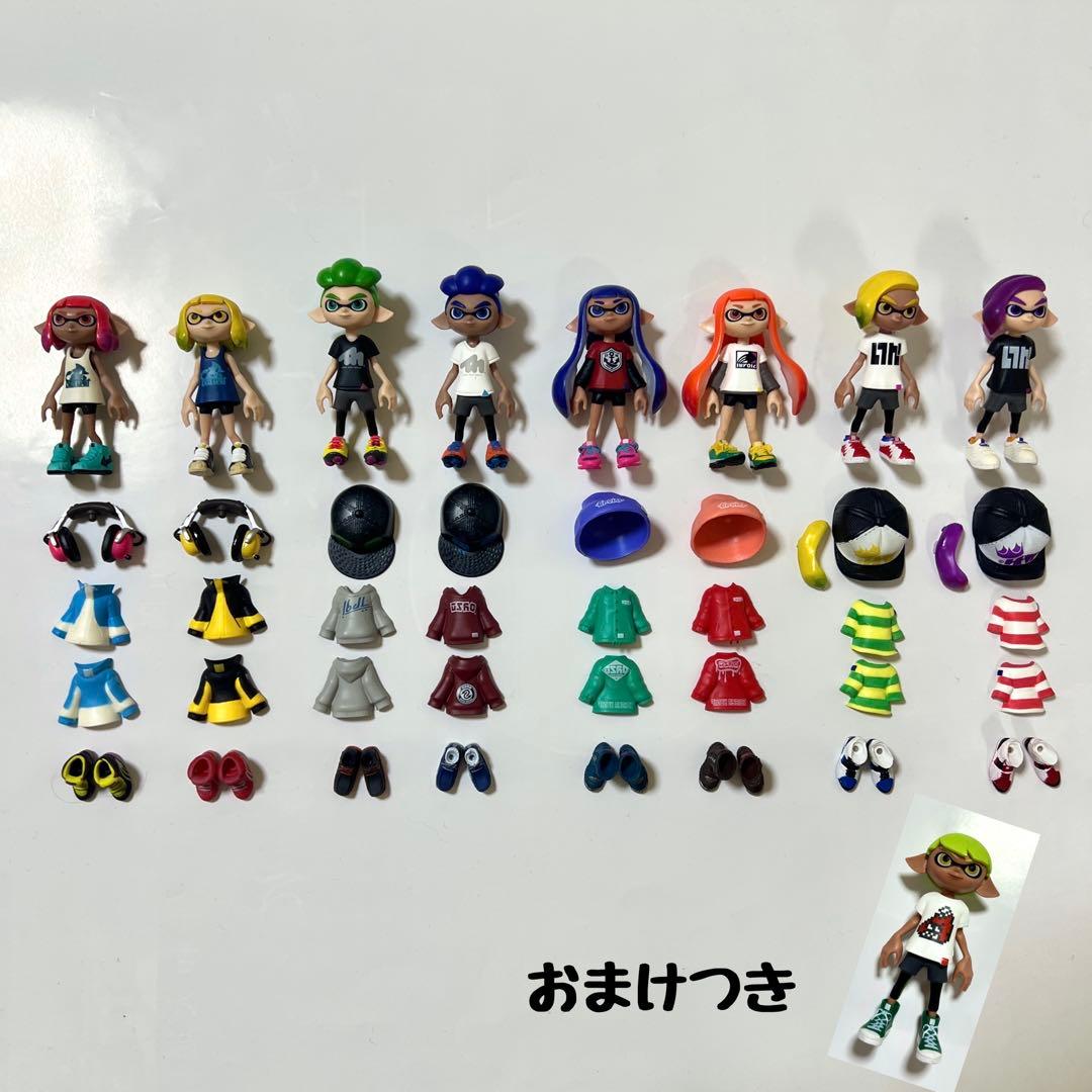 スプラトゥーン2 きせかえギアコレクション 1,2 コンプリート　おまけ付き