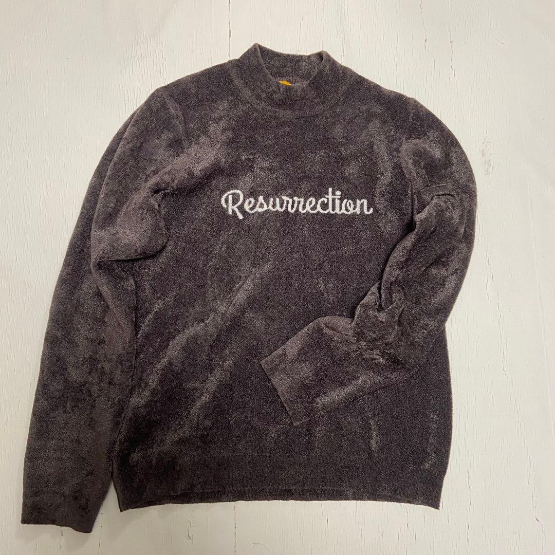 【美品】Resurrection レザレクション　ハイネックセーター グレー