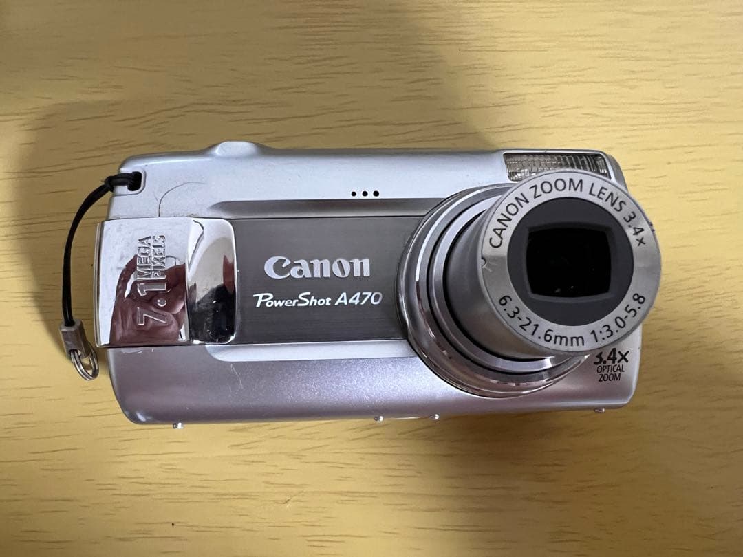 [動作確認済み] Canon PowerShot A470 デジタルカメラ
