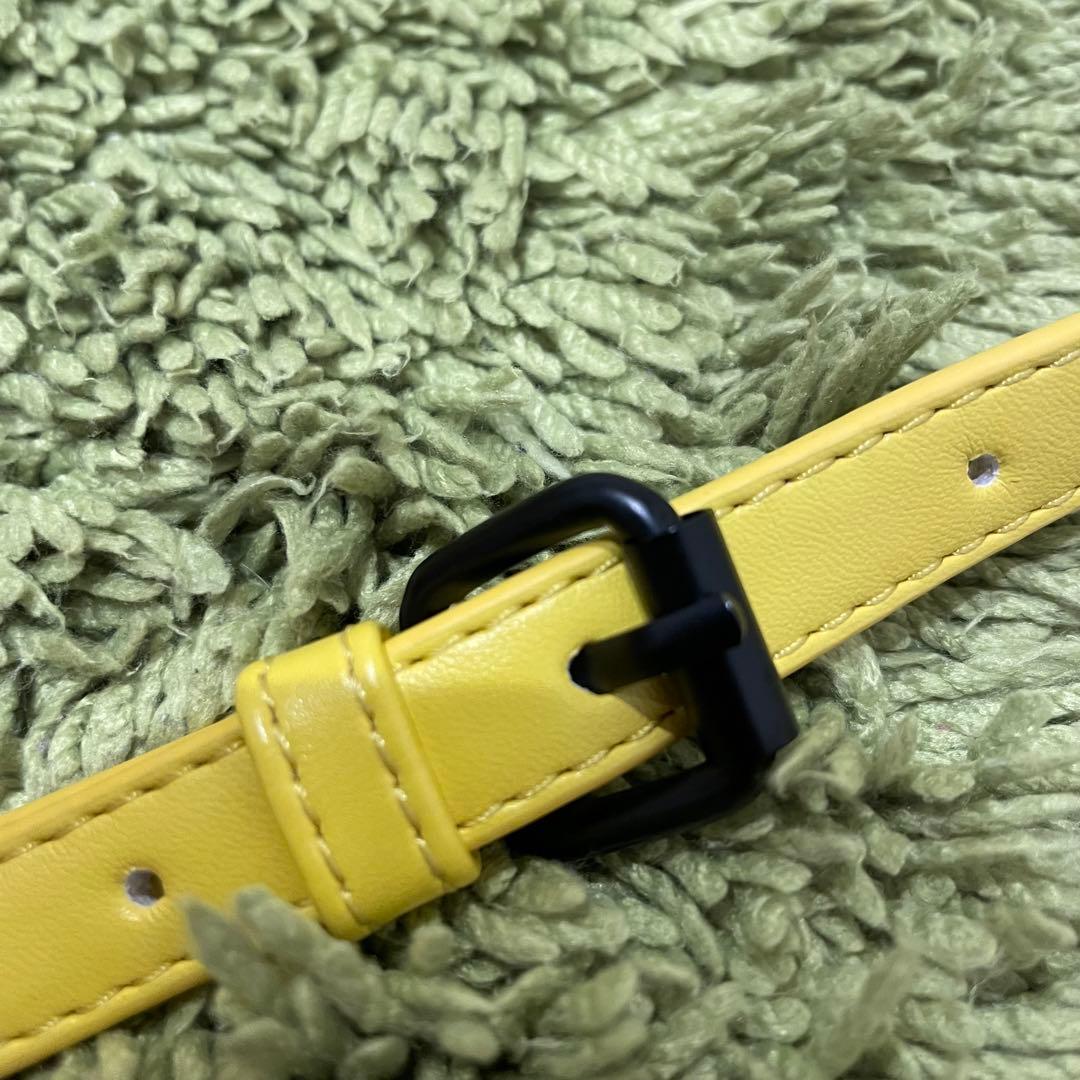 パーリーゲイツ PEARLYGATES ショルダーバッグ ニコちゃん イエロー