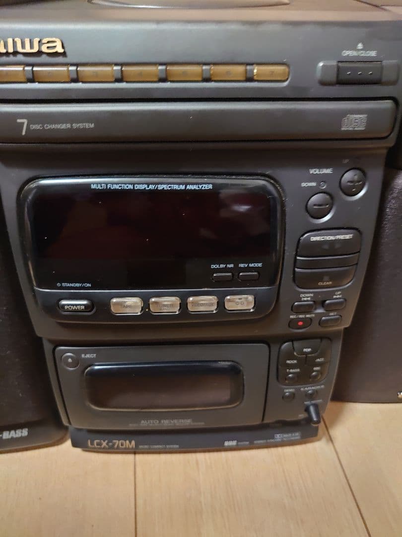 aiwa LCX-70M コンパクトディスクステレオシステム