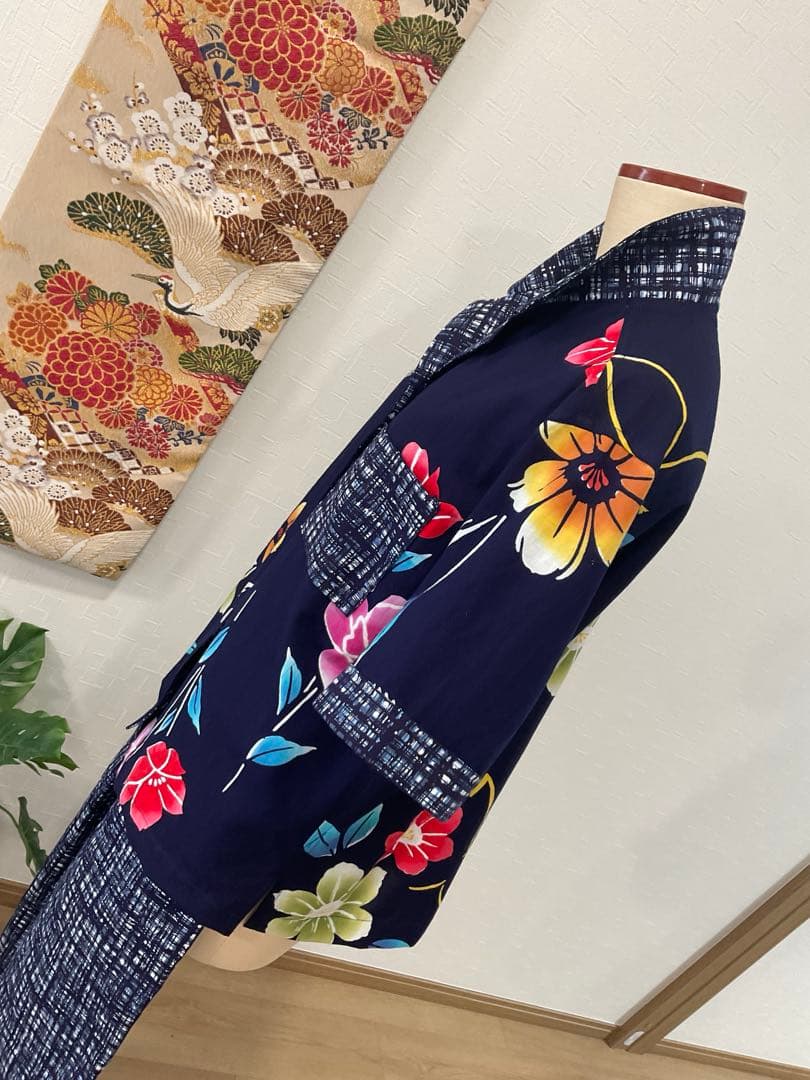 あんずちゃん♥︎専用❣️ 浴衣反物から甘辛セットアップ❣️