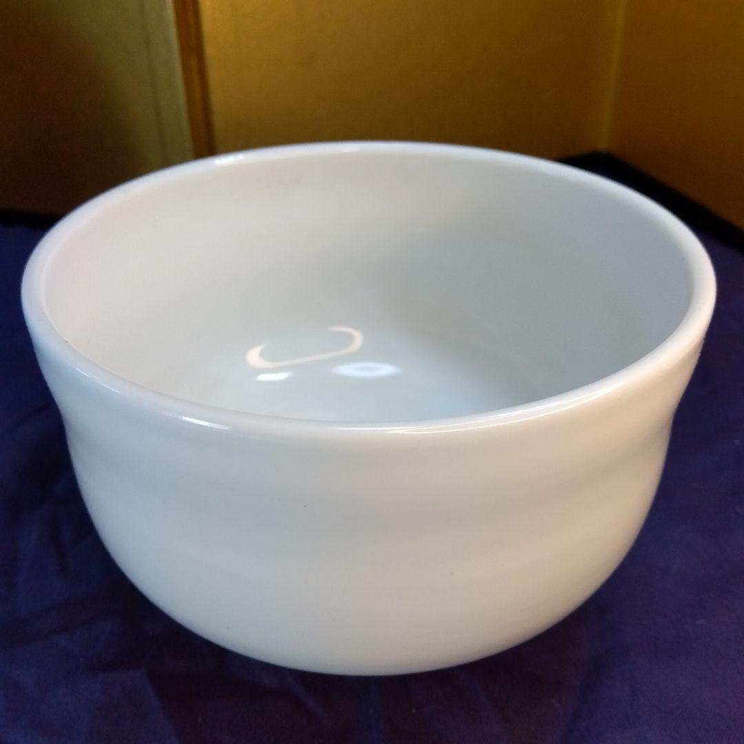 白磁登古　茶器　茶碗