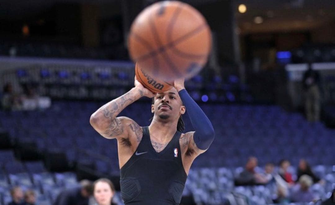 Nike Pro ブラックインナー NBA パット付き ジャ　モラント着用