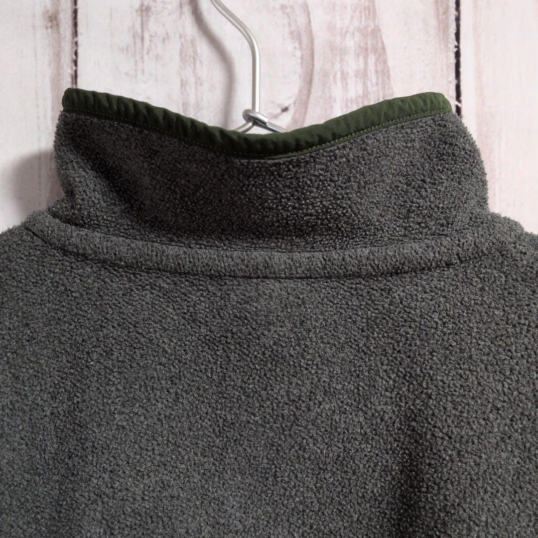 patagonia パタゴニア　ハーフボタンフリース　シンチラ　ワンポイントロゴ