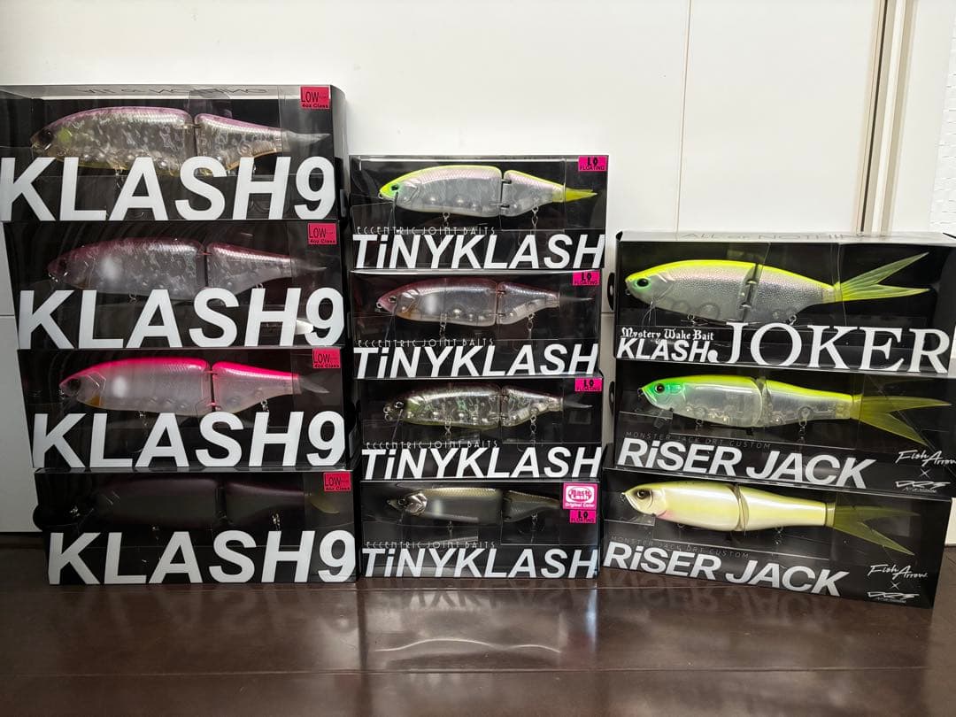 早い物勝ち！！【未開封品】KLASH9 TINYKLASH ほか　まとめ売り