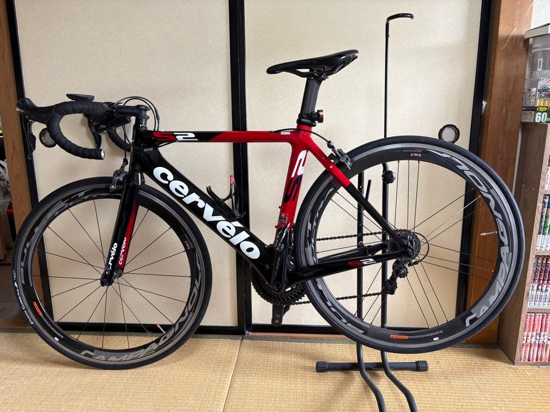 Cervelo S2 ロードバイク レッド/ブラック