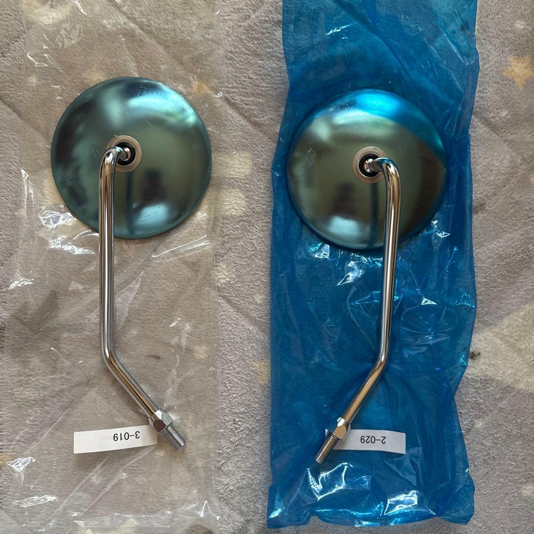 Kawasaki KZ KH バックミラー左右セット 純正部品 新品