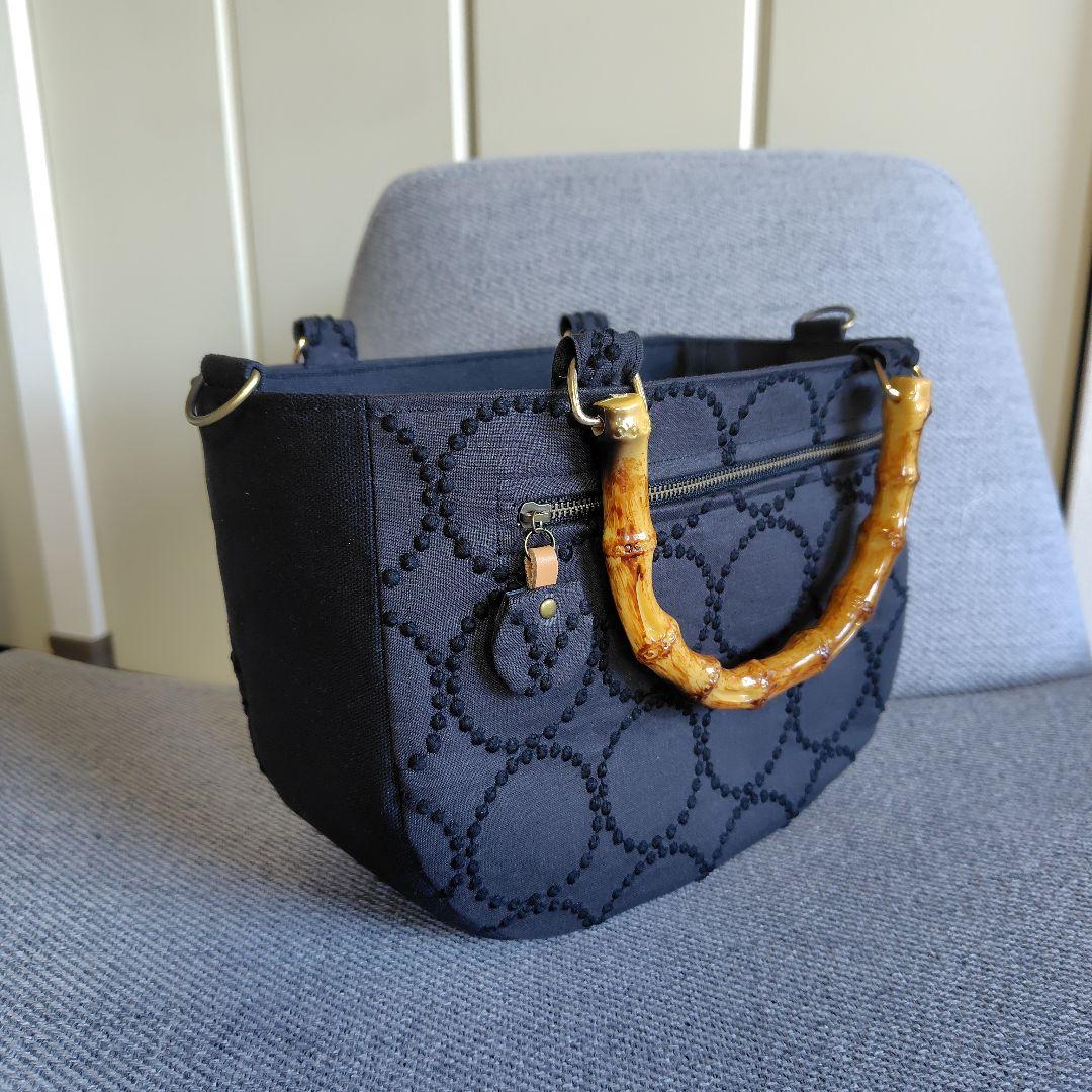 ミナペルホネンころんハンドメイドバック