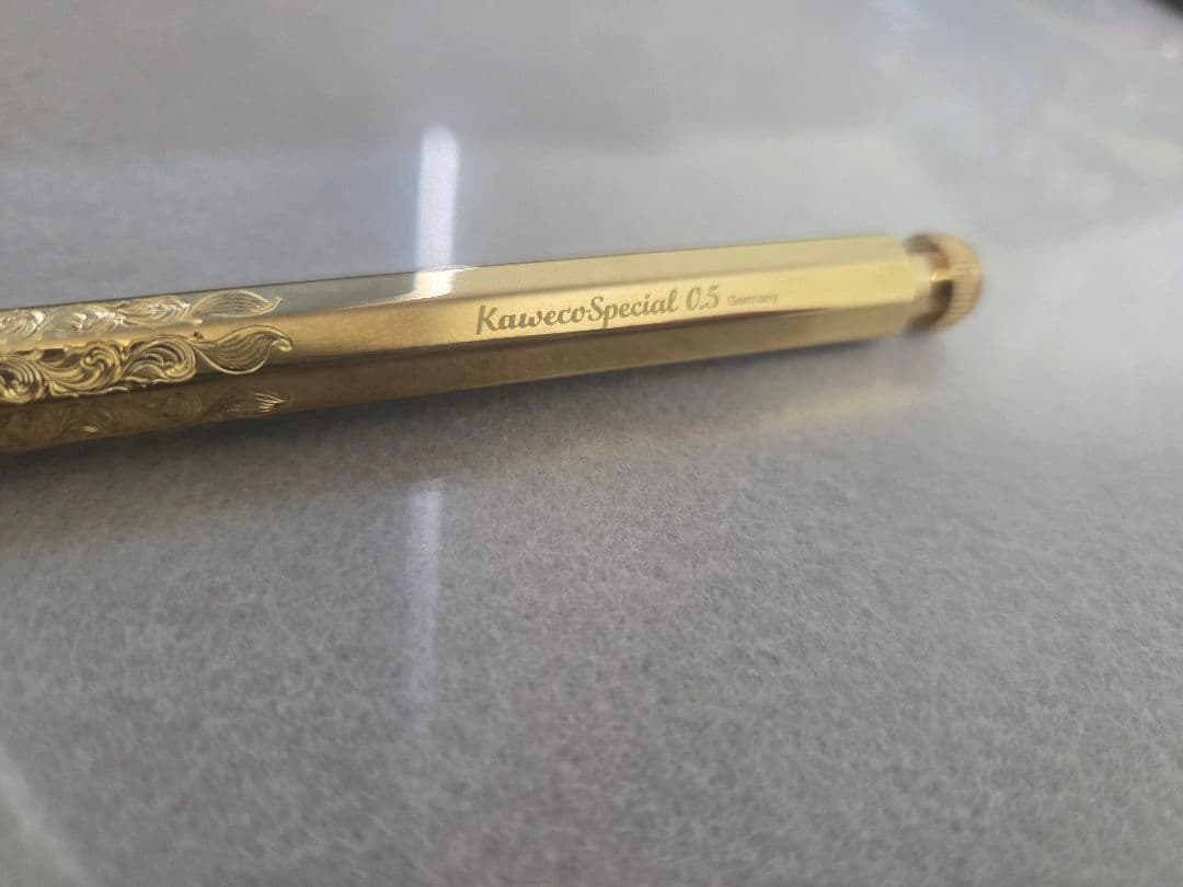 カヴェコ スペシャル ペンシル ブラス 真鍮 彫金加工 0.5mm