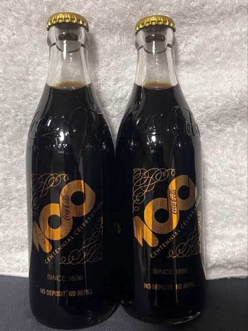 Coca-Cola 100周年記念ボトル 300ml 2本セット