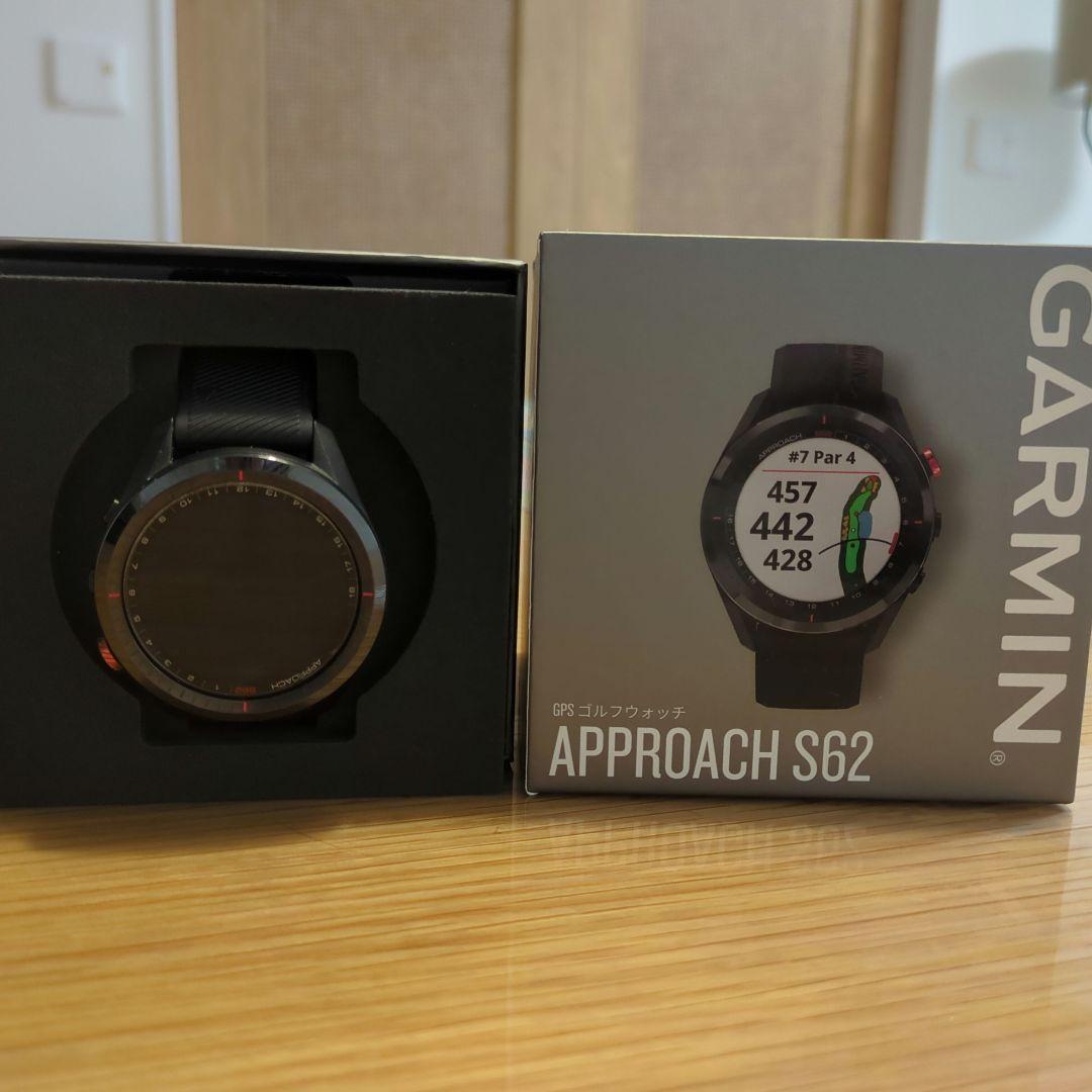 【美品】ガーミン(Garmin) Approach S62 GPSゴルフウォッチ
