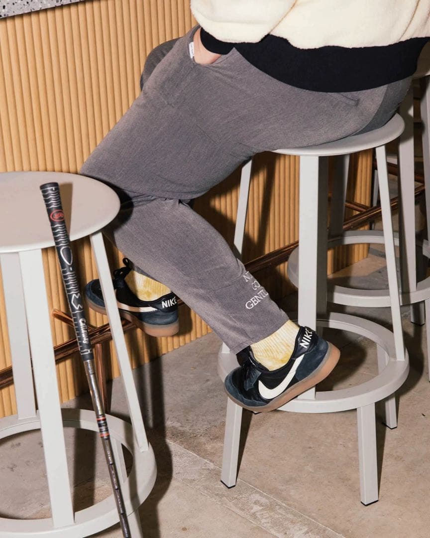 アジャスタブルパンツ　グレー　L