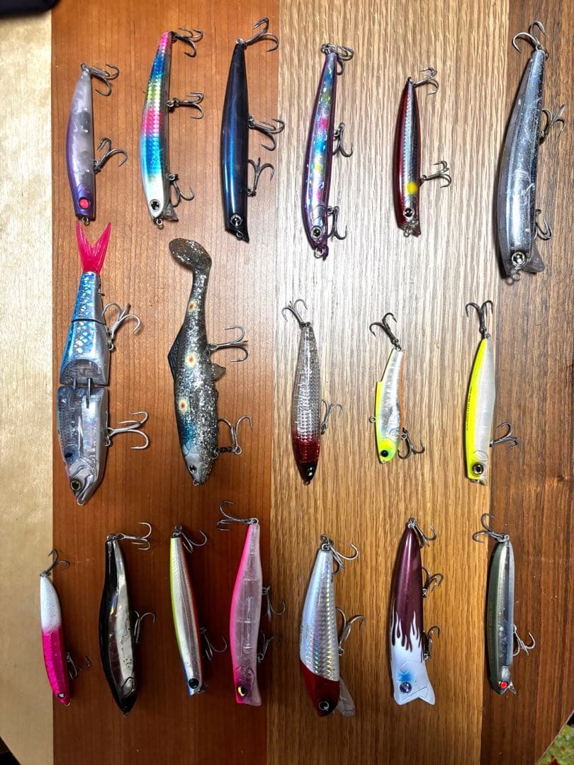 シーバスルアー各種　2