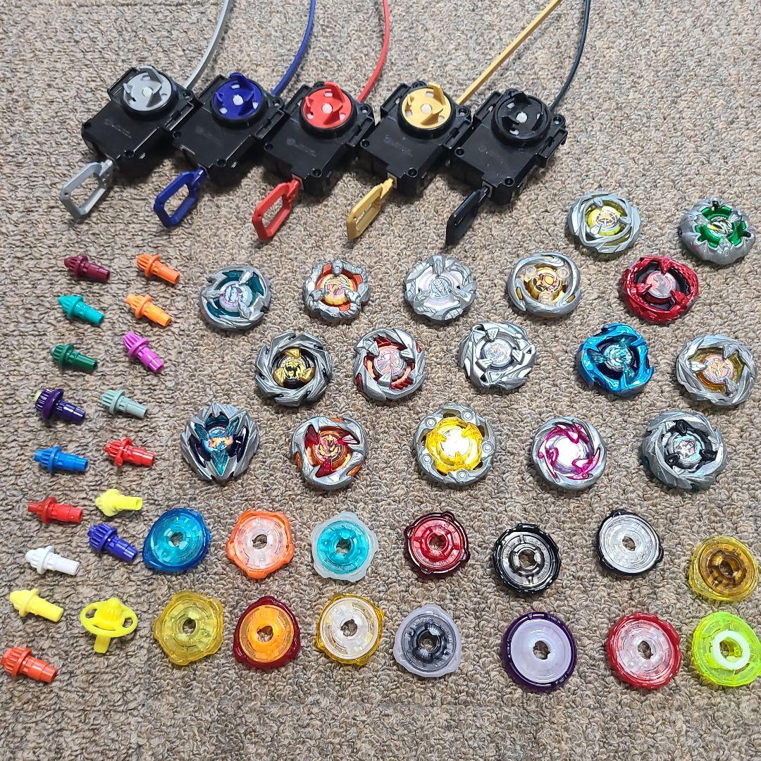 8*番様 【ベイブレードBAYBRADE X 】ブレード・ビット各１７個・ラチェ