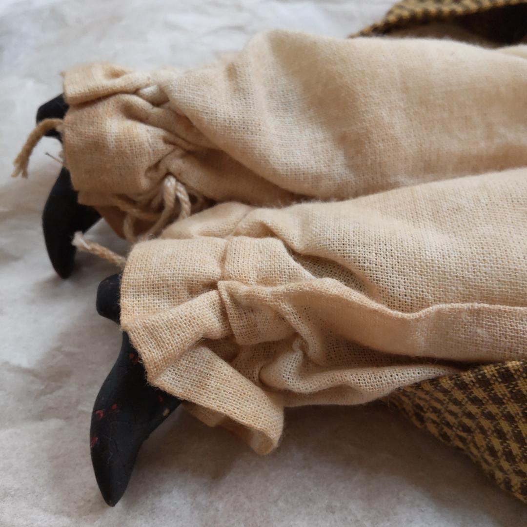 アンティークドール　レア　人形1体　茶色　リプロダクション　人形　海外作家