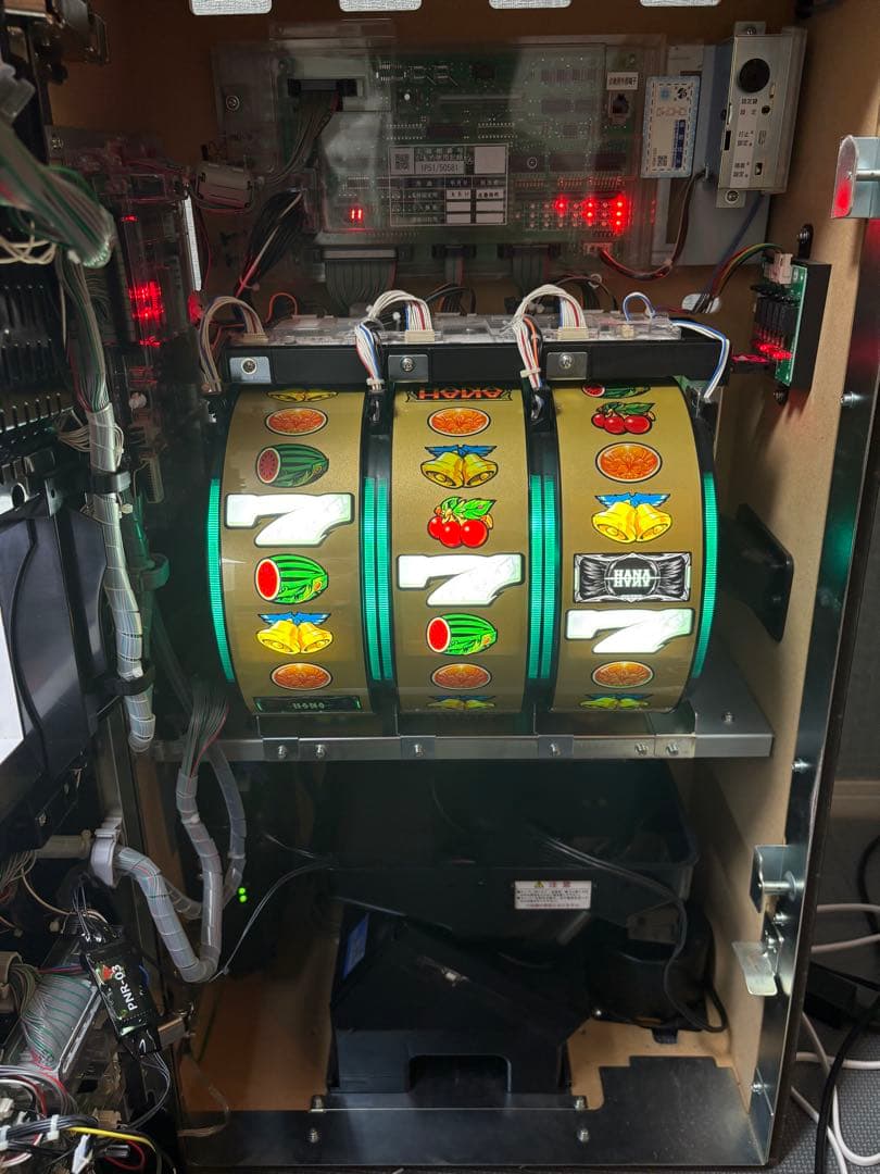 【アリエル】パチスロ ハナハナ鳳凰天翔 実機 【液晶データカウンター付き】