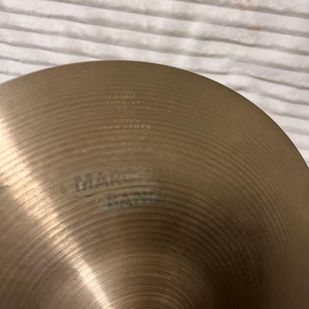 白抜きZildjian MARCHING BAND 12”インチ 31cm ペア