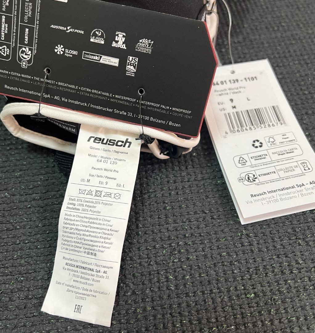 reusch【ロイシュ】REUSCH WORLD PRO【9.0】新品正規品