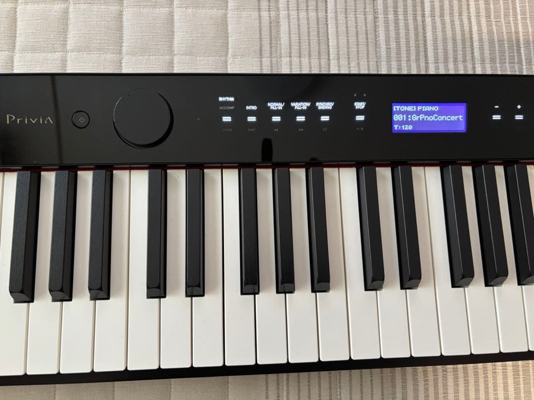 電子ピアノ Casio Privia px-s3100BK 専用ソフトケース付き