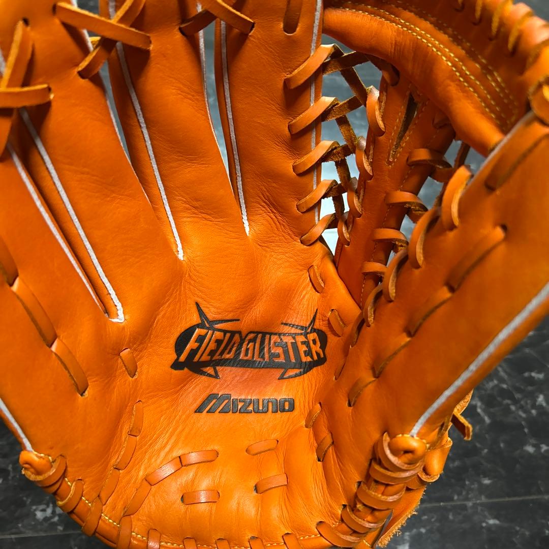【美品】Mizuno FIELD GLISTER 野球用グローブ 左利き用