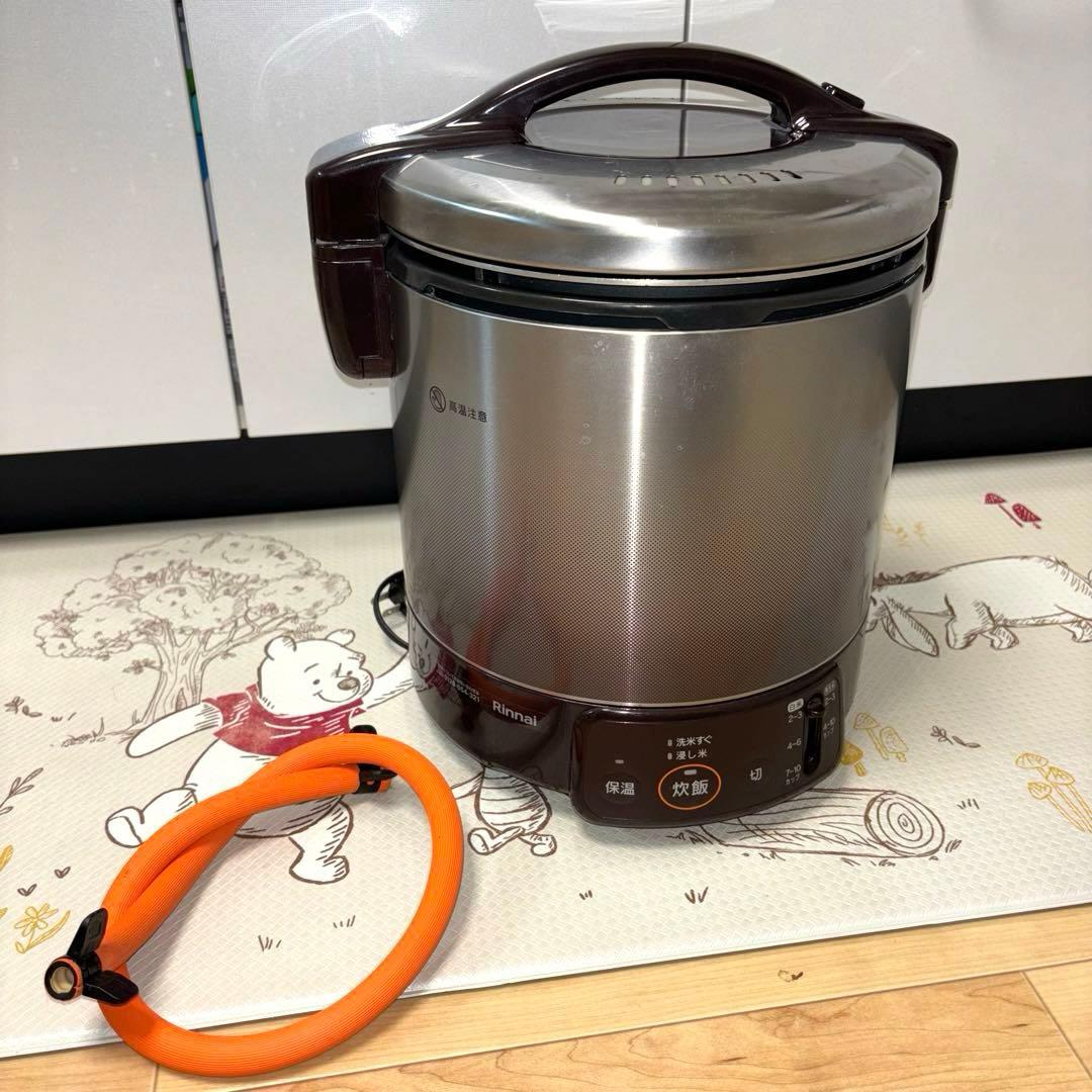 リンナイ こがまる ガス炊飯器 RR-100VQ LPガス用 2020年製