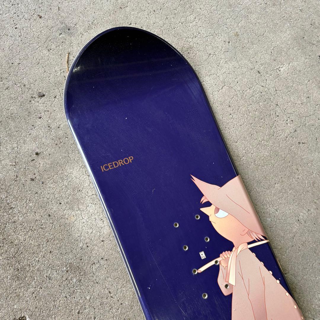 ICE DROP ムーミン スノーボード 140cm アイスドロップ板スナフキン